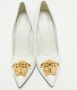 Versace Pre-owned Leather heels White Dames - Thumbnail 3