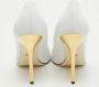 Versace Pre-owned Leather heels White Dames - Thumbnail 5