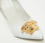 Versace Pre-owned Leather heels White Dames - Thumbnail 7