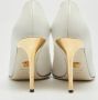 Versace Pre-owned Leather heels White Dames - Thumbnail 4