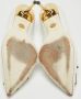 Versace Pre-owned Leather heels White Dames - Thumbnail 5