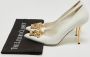 Versace Pre-owned Leather heels White Dames - Thumbnail 8