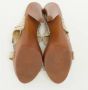 Versace Pre-owned Leather sandals Beige Dames - Thumbnail 6