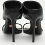 Versace Pre-owned Leather sandals Black Dames - Thumbnail 5