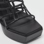 Versace Pre-owned Leather sandals Black Dames - Thumbnail 6