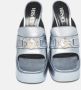 Versace Pre-owned Leather sandals Gray Dames - Thumbnail 3