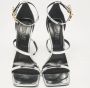 Versace Pre-owned Leather sandals Gray Dames - Thumbnail 2