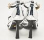 Versace Pre-owned Leather sandals Gray Dames - Thumbnail 4