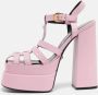 Versace Pre-owned Leather sandals Pink Dames - Thumbnail 2