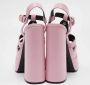 Versace Pre-owned Leather sandals Pink Dames - Thumbnail 5