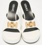 Versace Pre-owned Leather sandals White Dames - Thumbnail 4