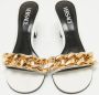 Versace Pre-owned Leather sandals White Dames - Thumbnail 3