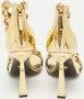 Versace Pre-owned Leather sandals Yellow Dames - Thumbnail 5