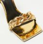 Versace Pre-owned Leather sandals Yellow Dames - Thumbnail 7