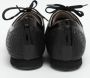 Versace Pre-owned Leather sneakers Black Dames - Thumbnail 4