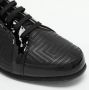 Versace Pre-owned Leather sneakers Black Dames - Thumbnail 6