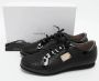 Versace Pre-owned Leather sneakers Black Dames - Thumbnail 8