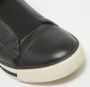 Versace Pre-owned Leather sneakers Black Heren - Thumbnail 7