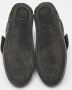 Versace Pre-owned Leather sneakers Black Heren - Thumbnail 6