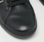 Versace Pre-owned Leather sneakers Black Heren - Thumbnail 8