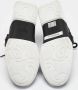 Versace Pre-owned Leather sneakers Black Heren - Thumbnail 6