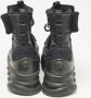 Versace Pre-owned Leather sneakers Black Heren - Thumbnail 3