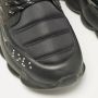 Versace Pre-owned Leather sneakers Black Heren - Thumbnail 6