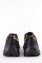 Versace Pre-owned Leather sneakers Black Heren - Thumbnail 2