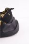 Versace Pre-owned Leather sneakers Black Heren - Thumbnail 4