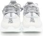 Versace Pre-owned Leather sneakers Gray Dames - Thumbnail 3