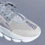 Versace Pre-owned Leather sneakers Gray Dames - Thumbnail 7