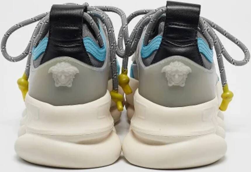 Versace Pre-owned Leather sneakers Multicolor Dames