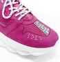 Versace Pre-owned Leather sneakers Pink Dames - Thumbnail 7