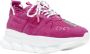 Versace Pre-owned Leather sneakers Pink Heren - Thumbnail 2