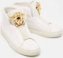 Versace Pre-owned Leather sneakers White Dames - Thumbnail 4