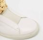 Versace Pre-owned Leather sneakers White Dames - Thumbnail 7