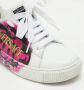 Versace Pre-owned Leather sneakers White Dames - Thumbnail 6