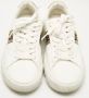 Versace Pre-owned Leather sneakers White Dames - Thumbnail 2