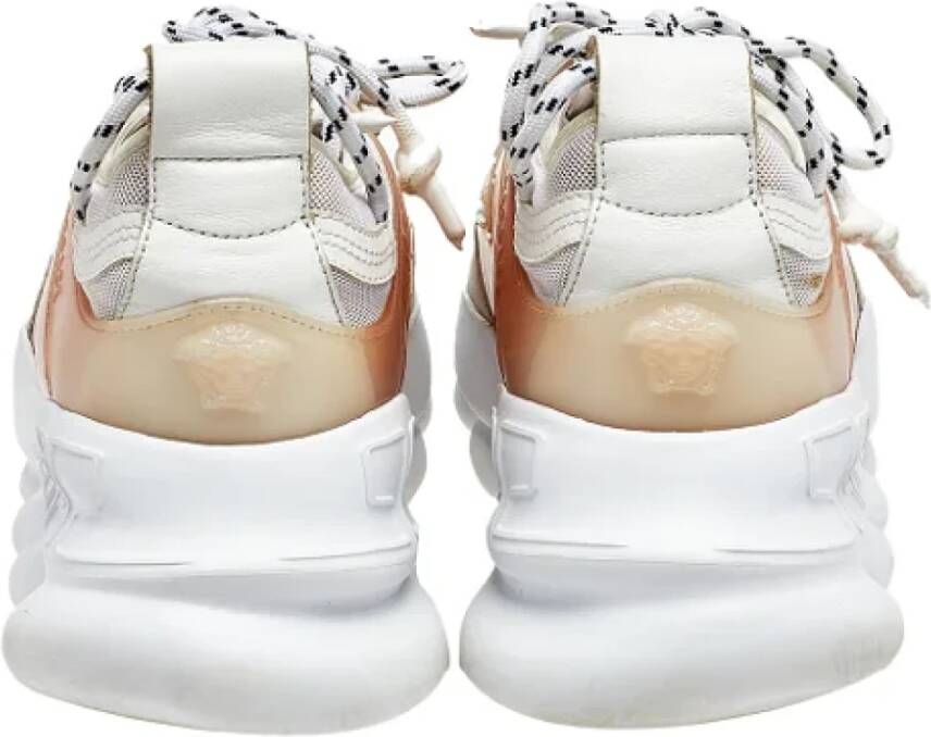 Versace Pre-owned Mesh sneakers White Dames