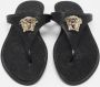 Versace Pre-owned Rubber sandals Black Dames - Thumbnail 3