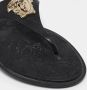 Versace Pre-owned Rubber sandals Black Dames - Thumbnail 7