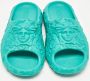 Versace Pre-owned Rubber sandals Blue Heren - Thumbnail 3