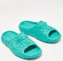 Versace Pre-owned Rubber sandals Blue Heren - Thumbnail 4