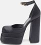 Versace Pre-owned Satin heels Black Dames - Thumbnail 2