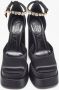 Versace Pre-owned Satin heels Black Dames - Thumbnail 3