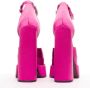 Versace Pre-owned Satin heels Pink Dames - Thumbnail 4