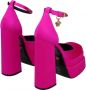 Versace Pre-owned Satin heels Pink Dames - Thumbnail 3