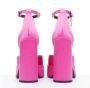 Versace Pre-owned Satin heels Pink Dames - Thumbnail 4