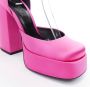 Versace Pre-owned Satin heels Pink Dames - Thumbnail 6