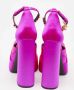 Versace Pre-owned Satin heels Purple Dames - Thumbnail 5